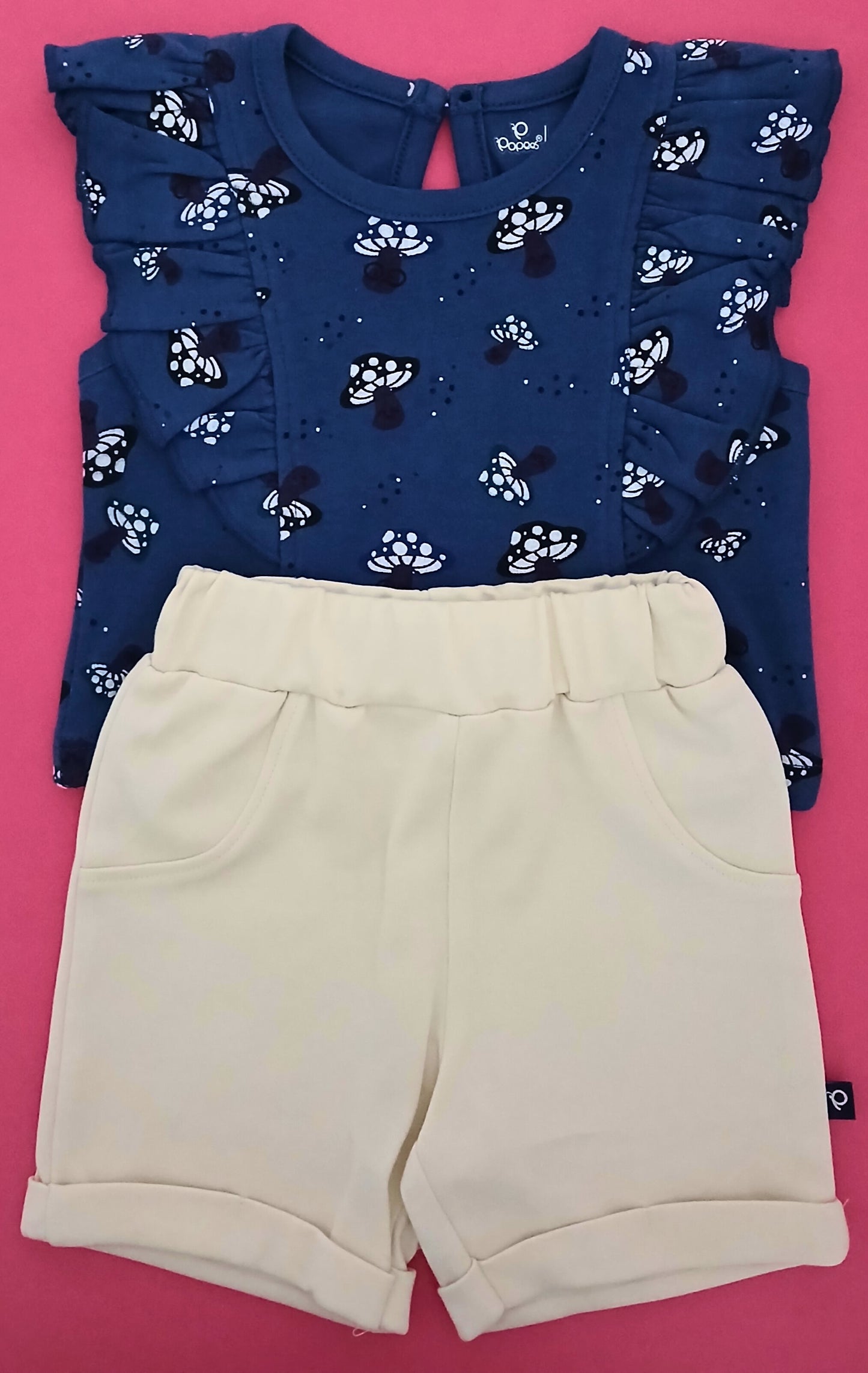 ABELA - A SET OF CROP TOP & SHORTS