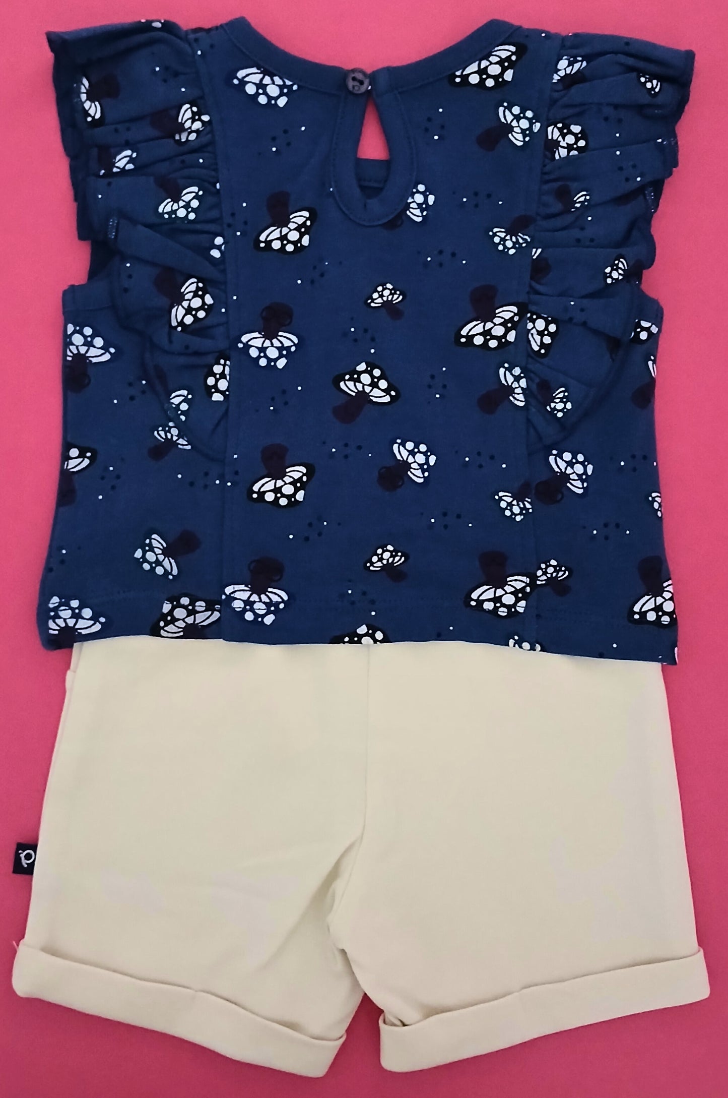 ABELA - A SET OF CROP TOP & SHORTS