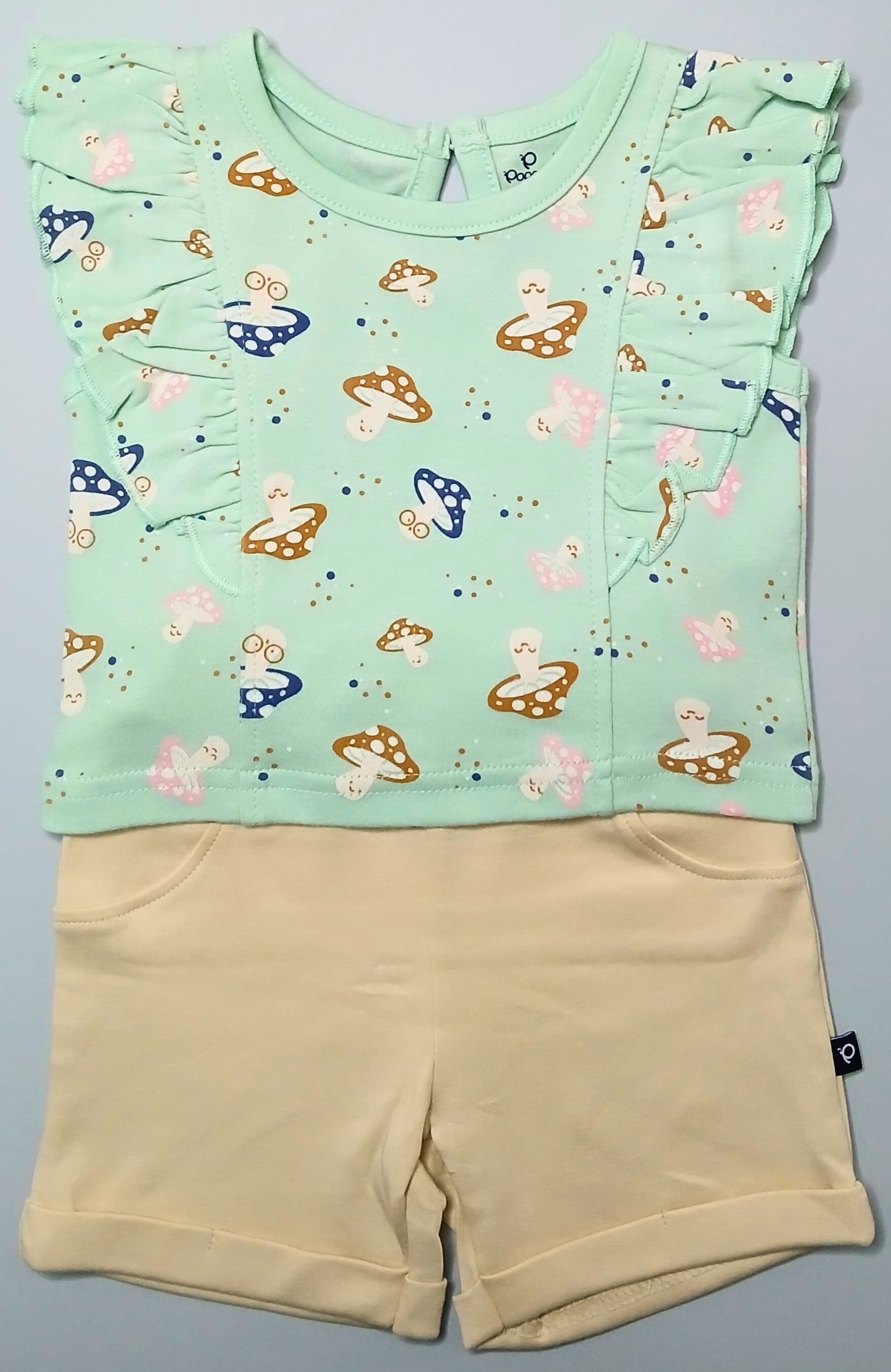 ABELA - A SET OF CROP TOP & SHORTS