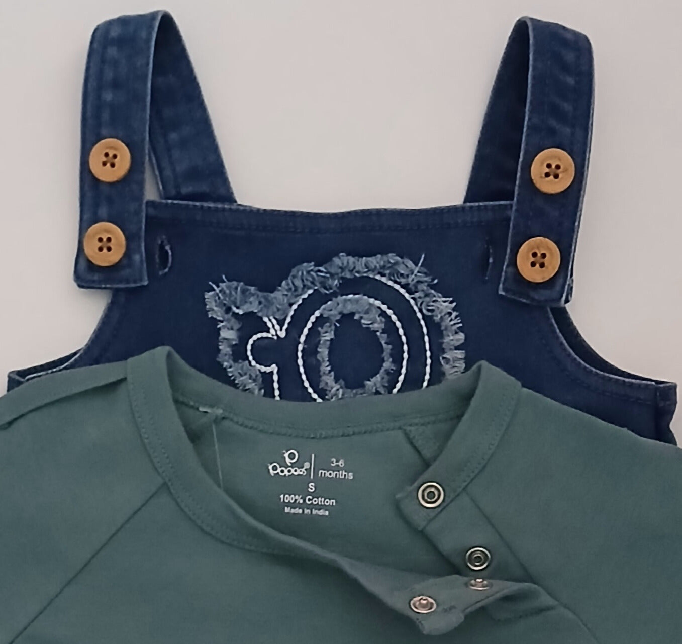 ESKIL - A SET OF T-SHIRT & DUNGREE