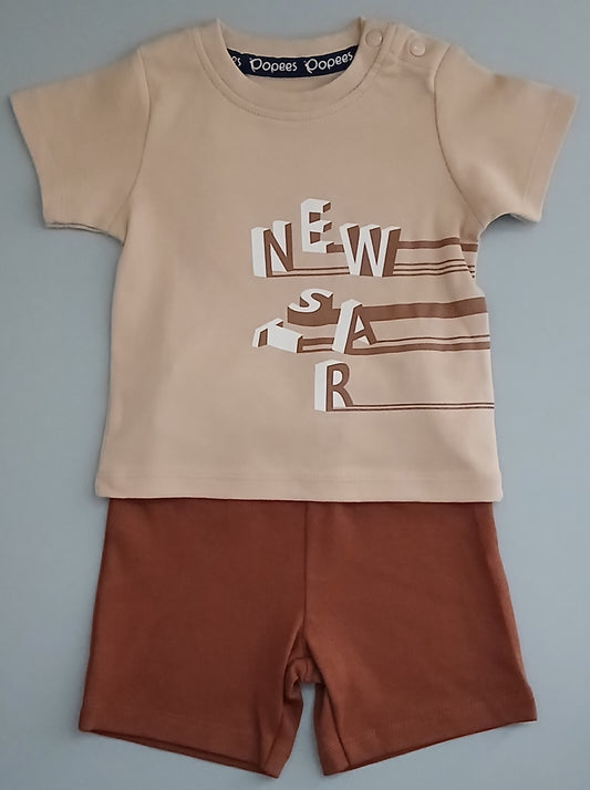 GRAHAM - A COORDINATED SET OF T-SHIRT & SHORTS