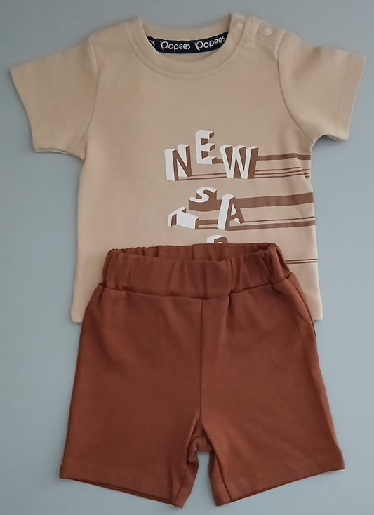 GRAHAM - A COORDINATED SET OF T-SHIRT & SHORTS