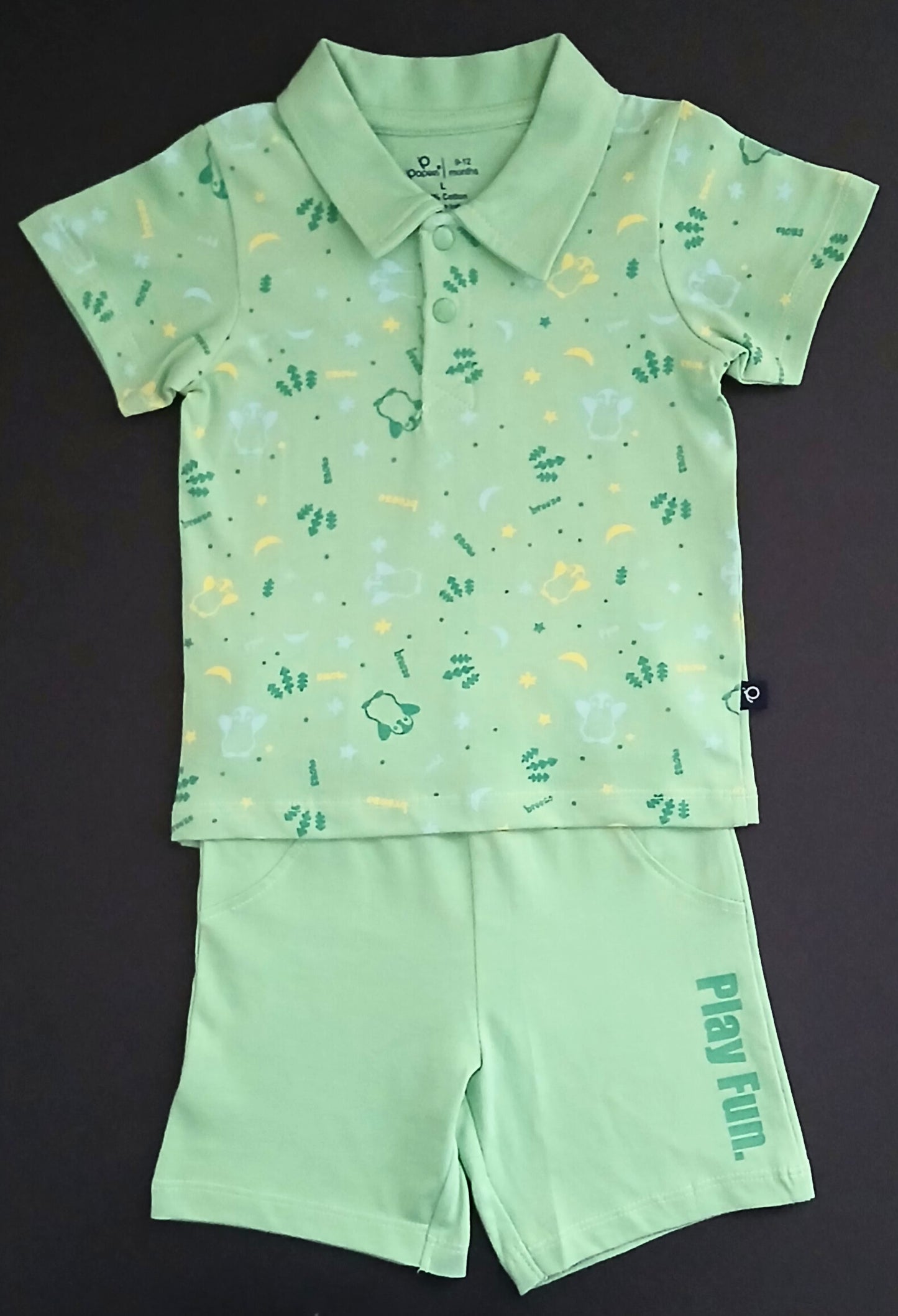 GRIFFIN - A COORDINATED SET OF T-SHIRT & SHORTS