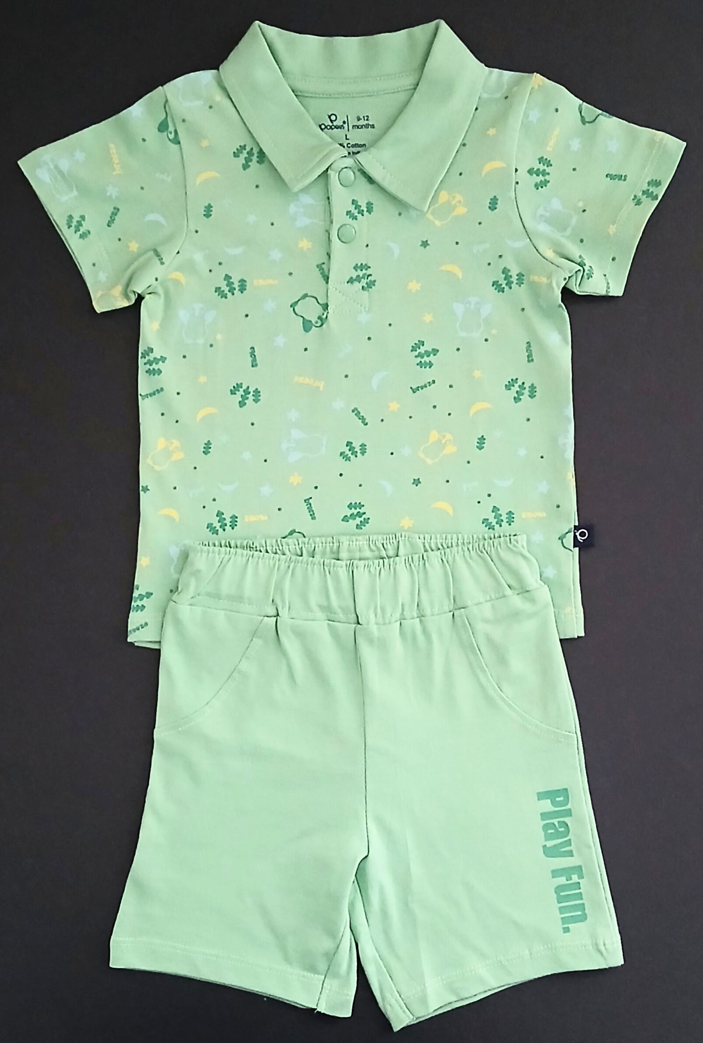 GRIFFIN - A COORDINATED SET OF T-SHIRT & SHORTS