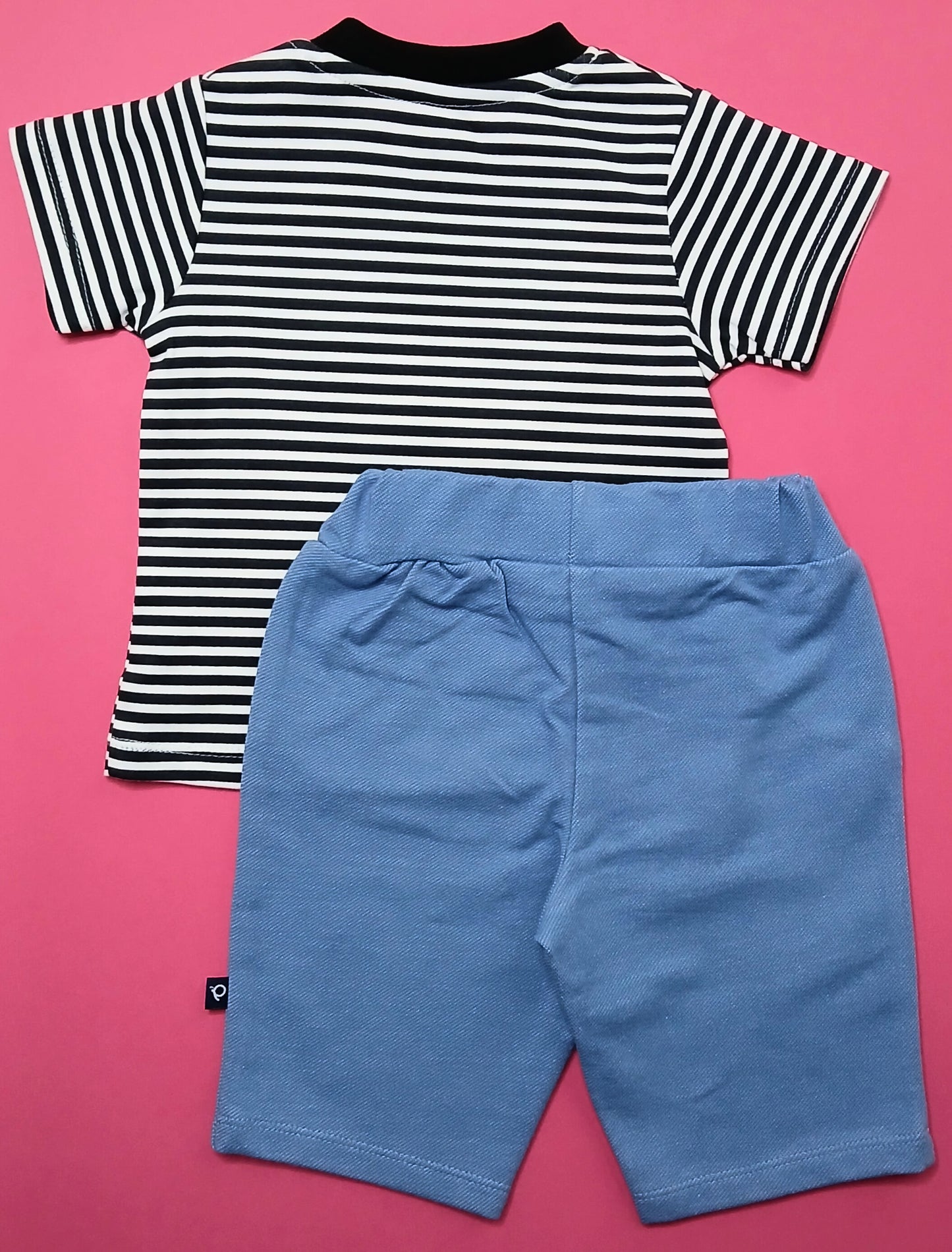 KALIEF - A COORDINATED SET OF T-SHIRT & 3/4TH PANT.