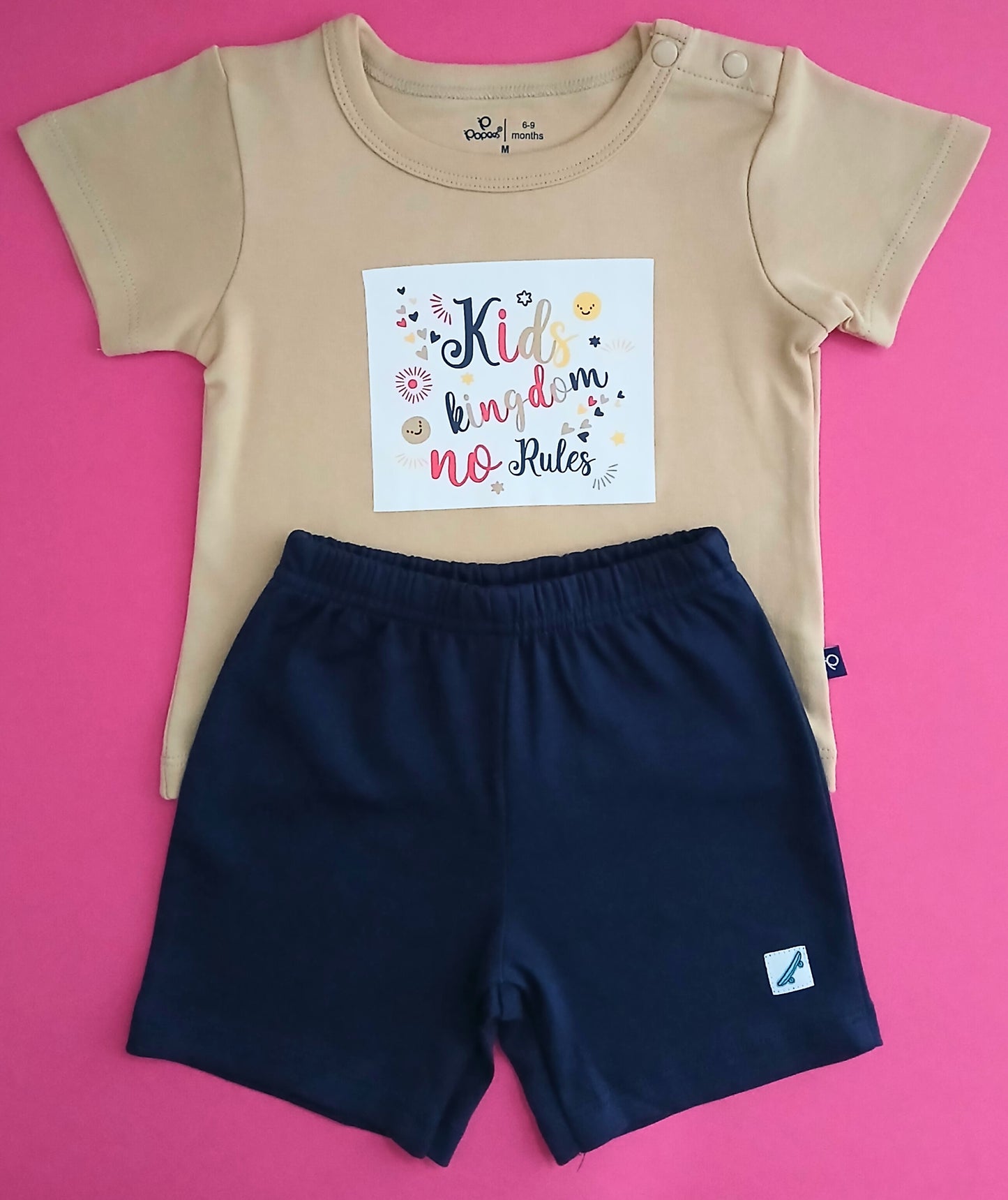 MONET - A SET OF T-SHIRT & SHORTS