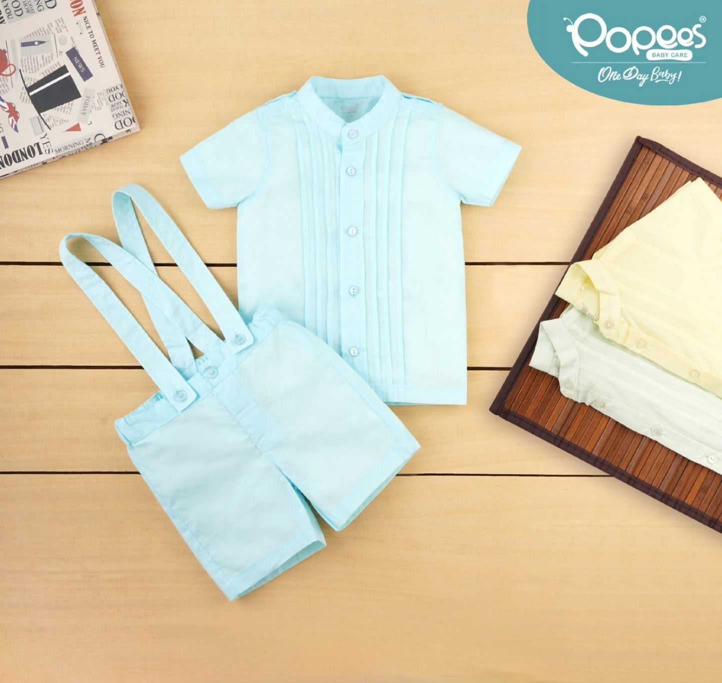 PYRON - A COORDINATED SET OF SHIRT & DUNGREE