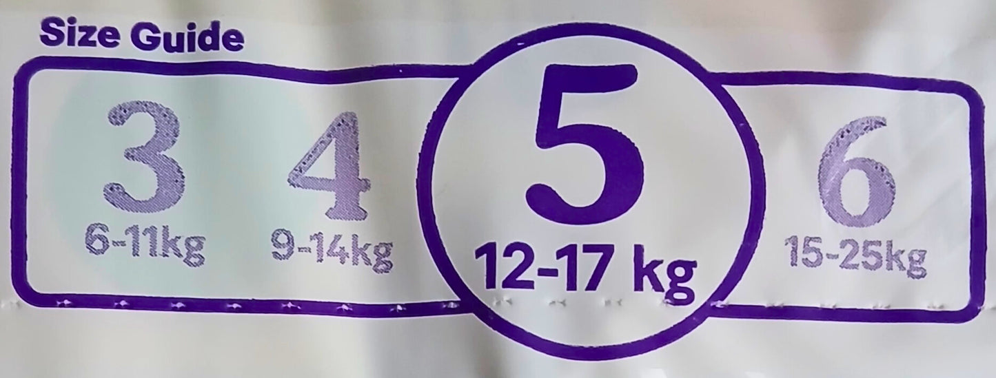 HUGGIES- EXTRA CARE DIAPER PANTS- JUMBO PACK- NO-5- 44'S- 12-17 KG