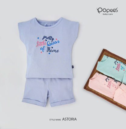 ASTORIA - A COORDINATED SET OF TOP & SHORTS