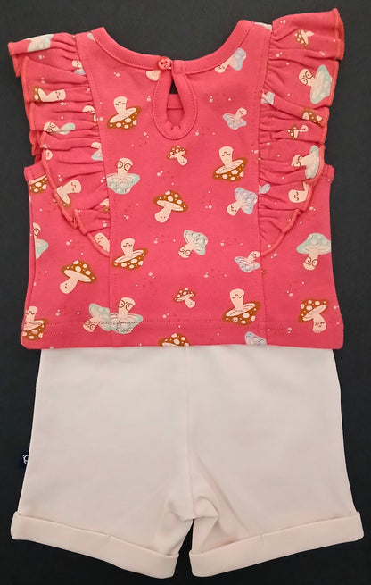 ABELA - A SET OF CROP TOP & SHORTS