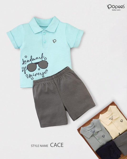 CACE - A COORDINATED SET OF T-SHIRT & SHORTS