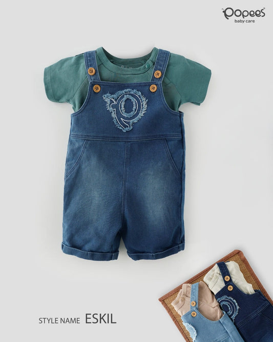 ESKIL - A SET OF T-SHIRT & DUNGREE