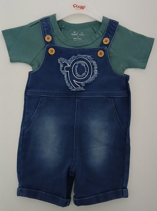 ESKIL - A SET OF T-SHIRT & DUNGREE