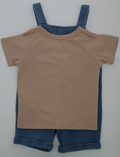 ESKIL - A SET OF T-SHIRT & DUNGREE