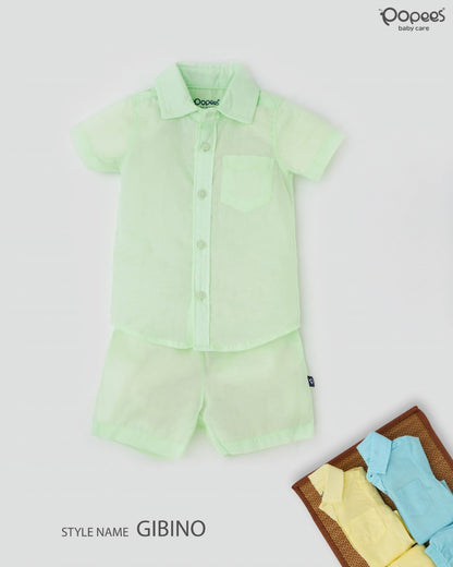جيبينو - طقم متناسق من قميص وشورت