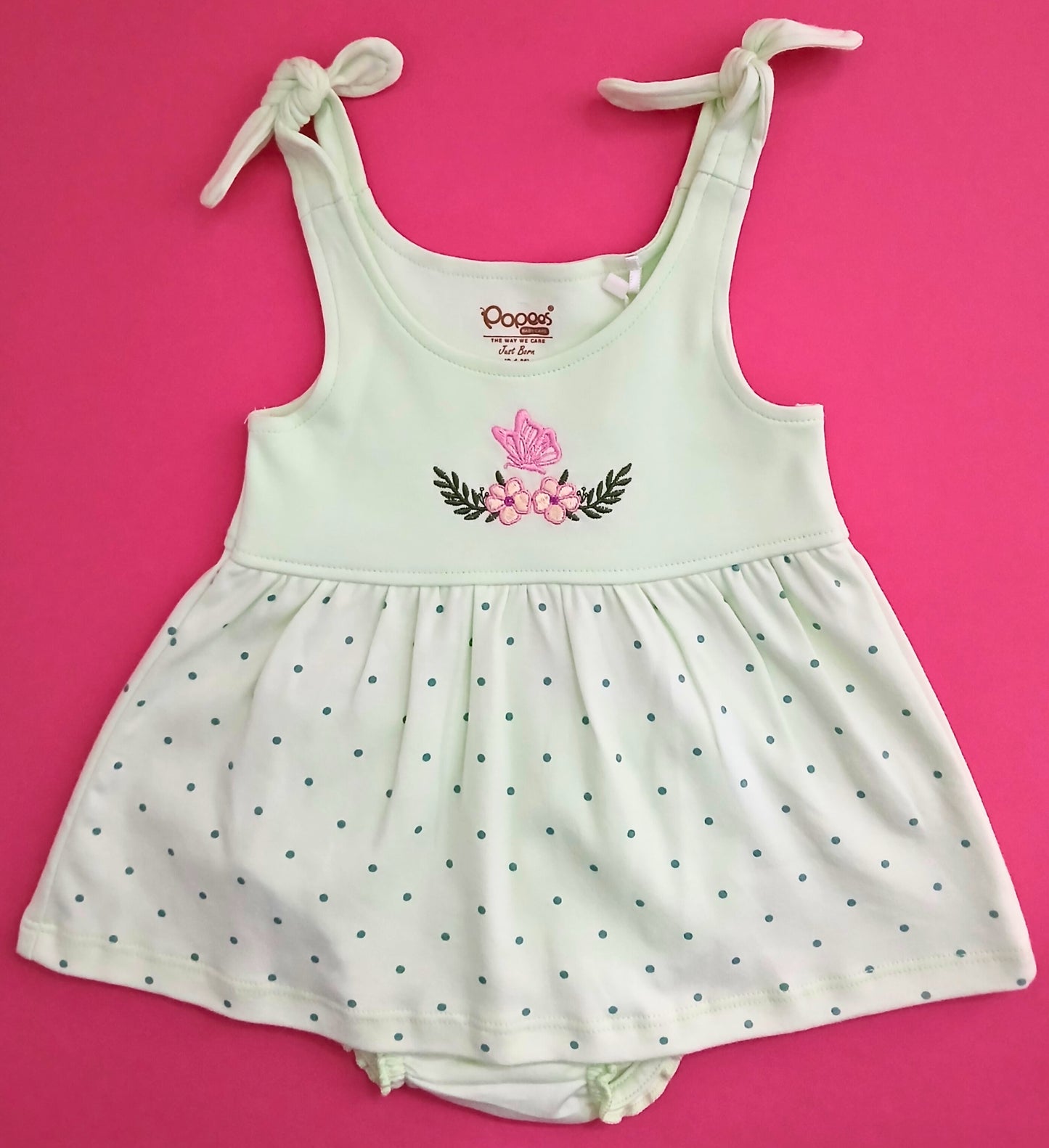 GAZAL - A SET OF SLEEVELESS FROCK & PANTIES