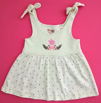GAZAL - A SET OF SLEEVELESS FROCK & PANTIES