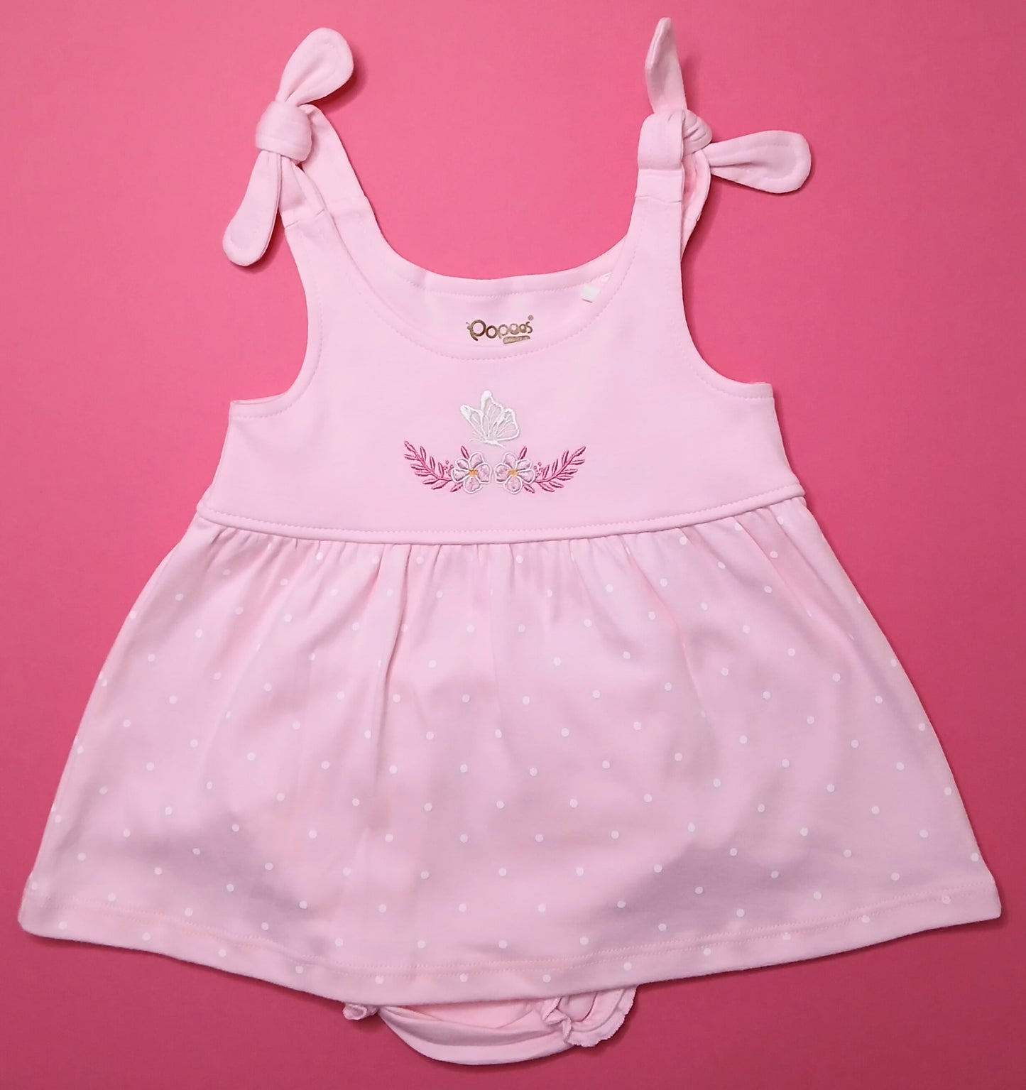 GAZAL - A SET OF SLEEVELESS FROCK & PANTIES