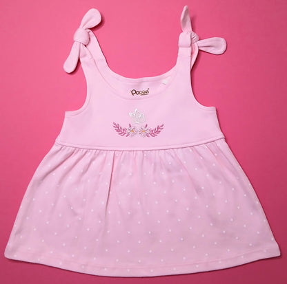 GAZAL - A SET OF SLEEVELESS FROCK & PANTIES