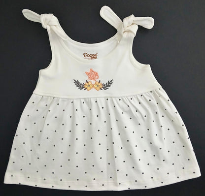 GAZAL - A SET OF SLEEVELESS FROCK & PANTIES