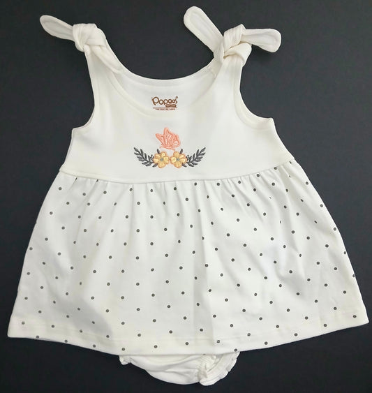 GAZAL - A SET OF SLEEVELESS FROCK & PANTIES