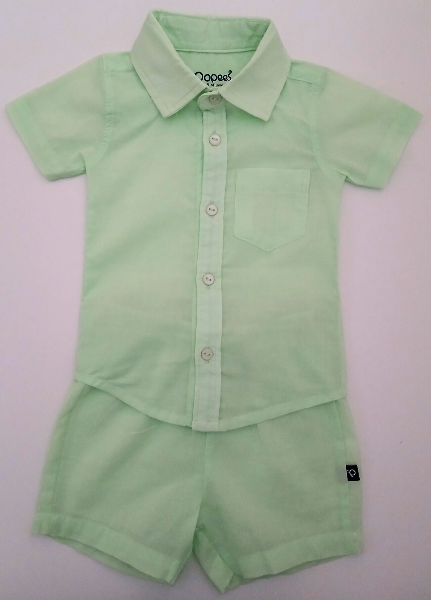 GIBINO - A COORDINATED SET OF SHIRT & SHORTS