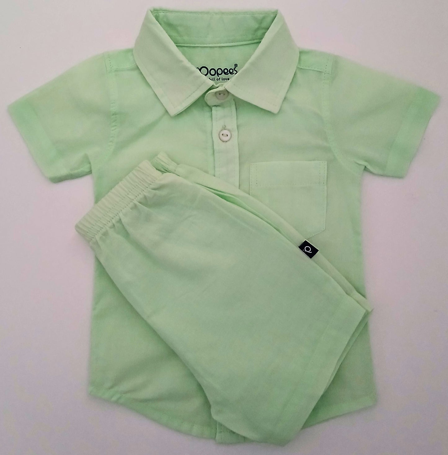 GIBINO - A COORDINATED SET OF SHIRT & SHORTS
