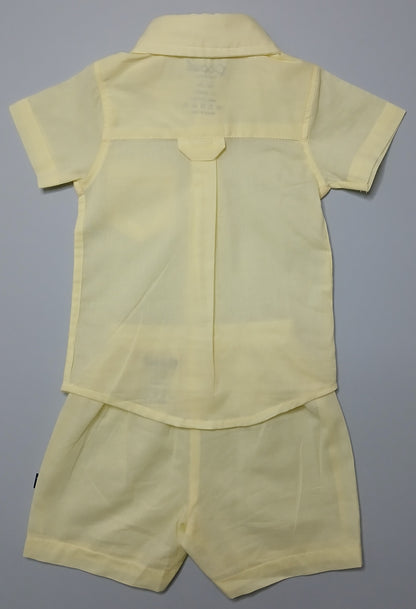 GIBINO - A COORDINATED SET OF SHIRT & SHORTS