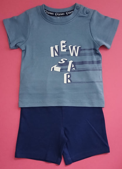 GRAHAM - A COORDINATED SET OF T-SHIRT & SHORTS