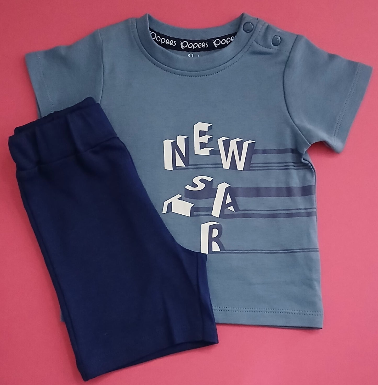 GRAHAM - A COORDINATED SET OF T-SHIRT & SHORTS