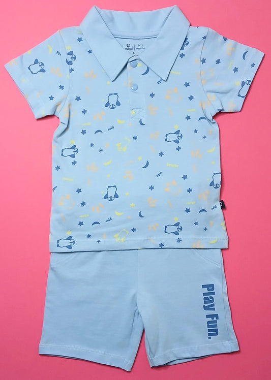 GRIFFIN - A COORDINATED SET OF T-SHIRT & SHORTS