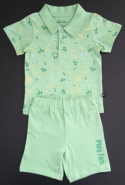 GRIFFIN - A COORDINATED SET OF T-SHIRT & SHORTS