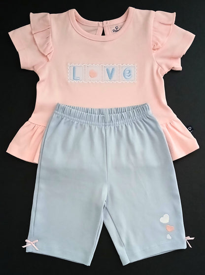 HARA - A SET OF TOP & 3/4TH PANT