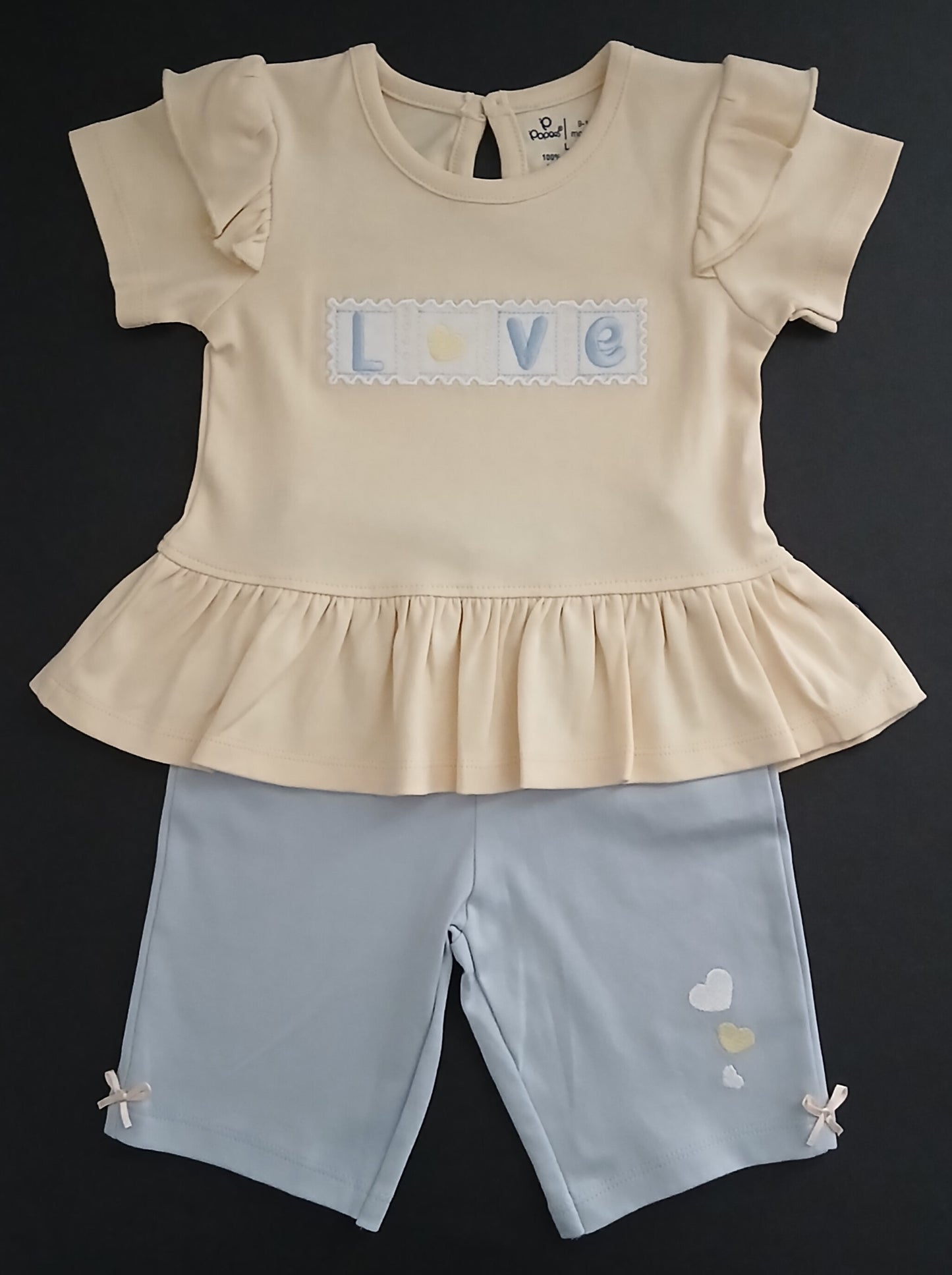 HARA - A SET OF TOP & 3/4TH PANT