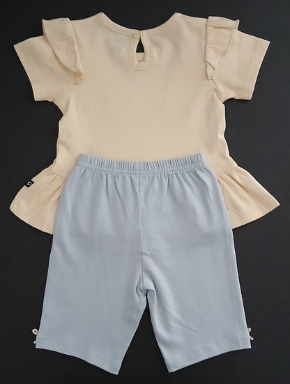 HARA - A SET OF TOP & 3/4TH PANT