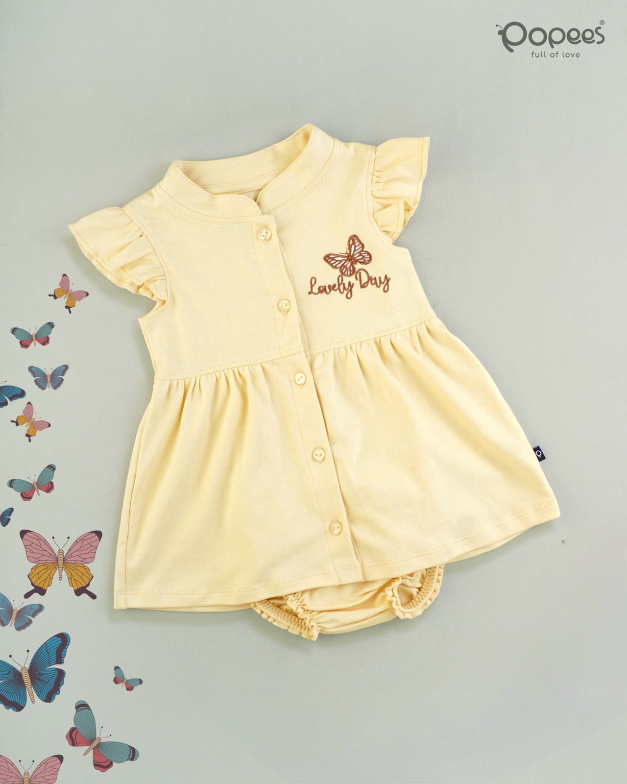 LAJITA - A SET OF HALF SLEEVE TOP AND PANTIES