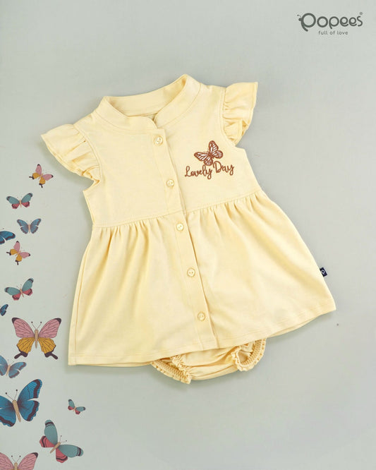 LAJITA - A SET OF HALF SLEEVE TOP AND PANTIES