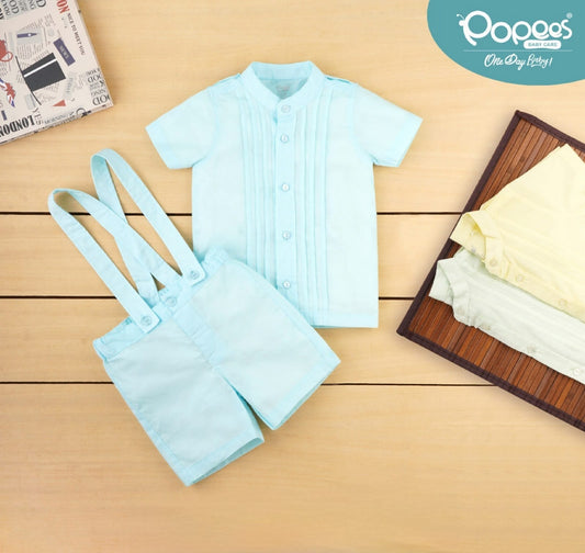 PYRON - A COORDINATED SET OF SHIRT & DUNGREE