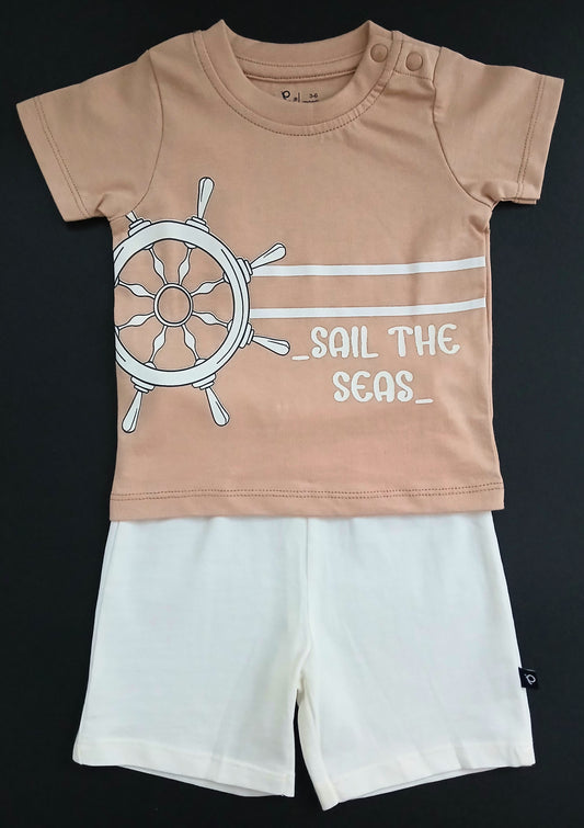 ROVAL - A SET OF T-SHIRT & SHORTS