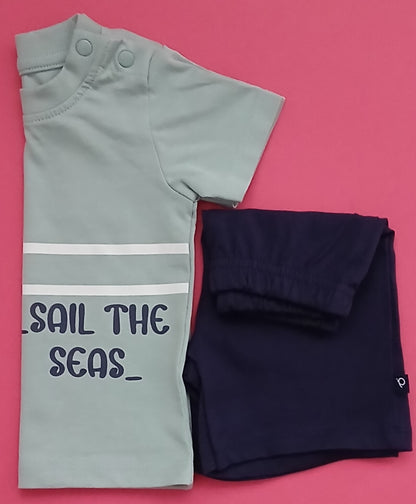 ROVAL - A SET OF T-SHIRT & SHORTS
