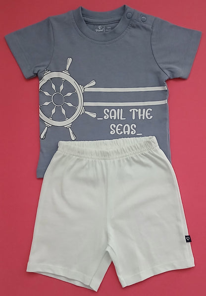 ROVAL - A SET OF T-SHIRT & SHORTS