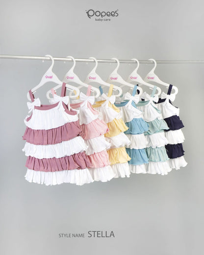 STELLA - A SET OF DRESS & PANTIES