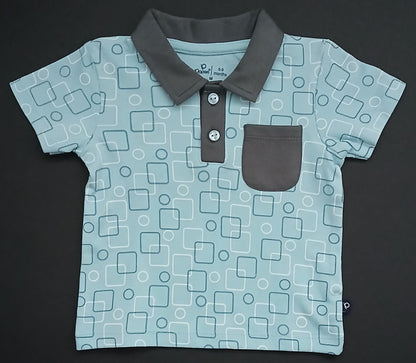 SALVANO - A COORDINATED SET OF T-SHIRT & SHORTS