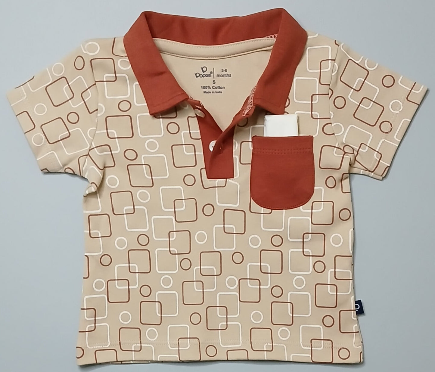 SALVANO - A COORDINATED SET OF T-SHIRT & SHORTS