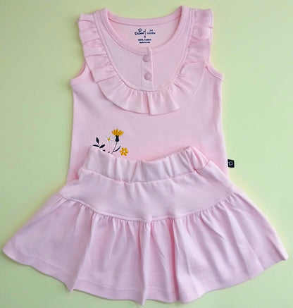 VESMIRA - A COORDINATED SET OF TOP & SKIRT