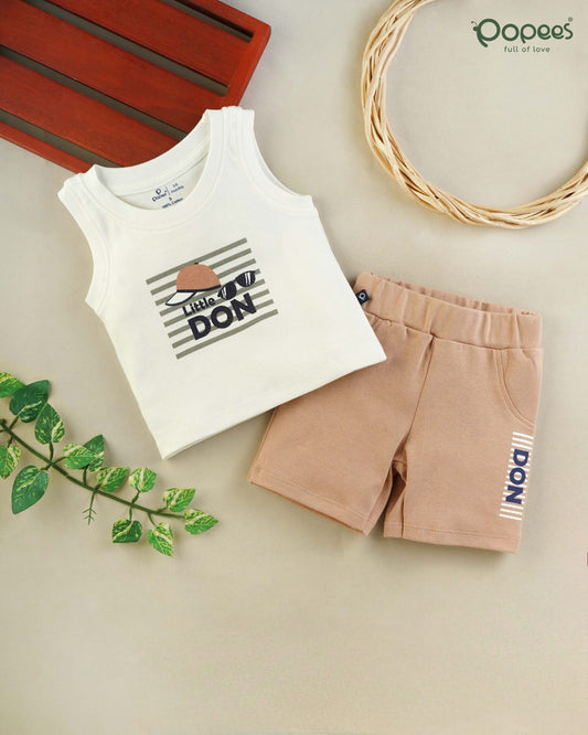 WAGON - A COORDINATED SET OF T-SHIRT & SHORTS